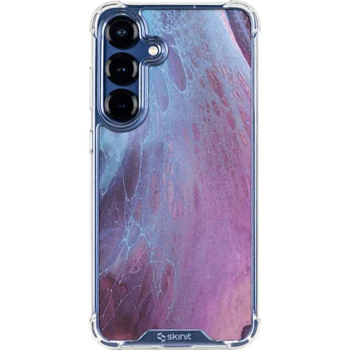 Space Marble Galaxy S25 Clear Case